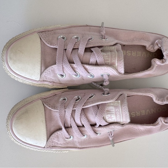 Retro Lavender Chuck Taylors - Picture 6 of 7